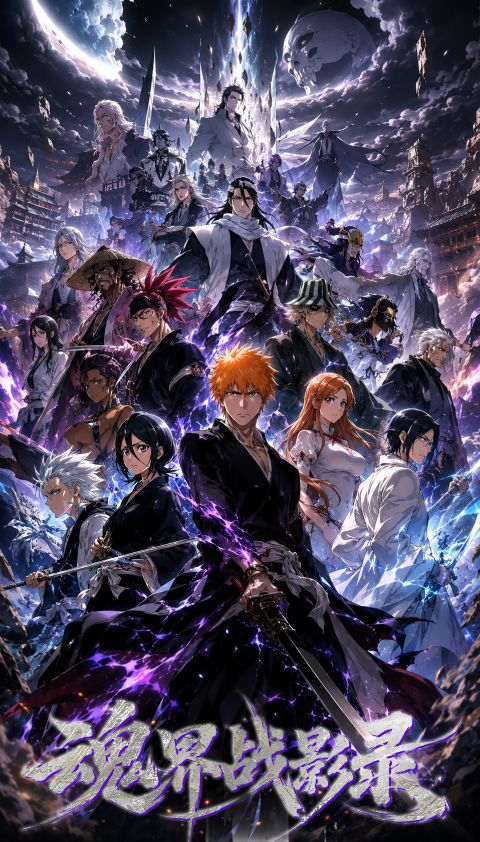 5.19 fu ka ying hua Bleach hun jie zhan ying lu 浮卡映画 死神 魂界战影录