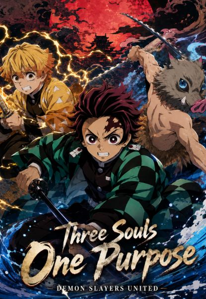7.31 fu ka ying hua Three Souls One Purpose Demon Slayer card brick 浮卡映画 Three Souls One Purpose 鬼灭之刃 卡砖