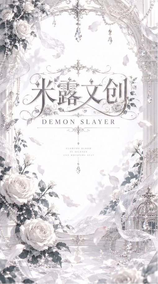 9.22 mi lu wen chuang Demon Slayer Acrylic colored paper 米露文创 鬼灭之刃 亚克力色纸