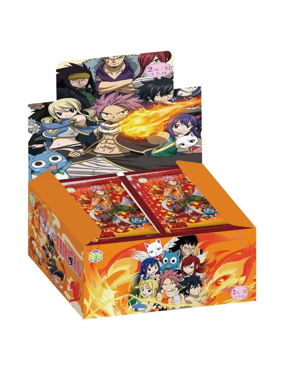 10.19 miao ka Fairy Tail Collectible card hao hua bao 2 yuan bao 妙卡-妖精的尾巴：收藏卡豪华版2元包