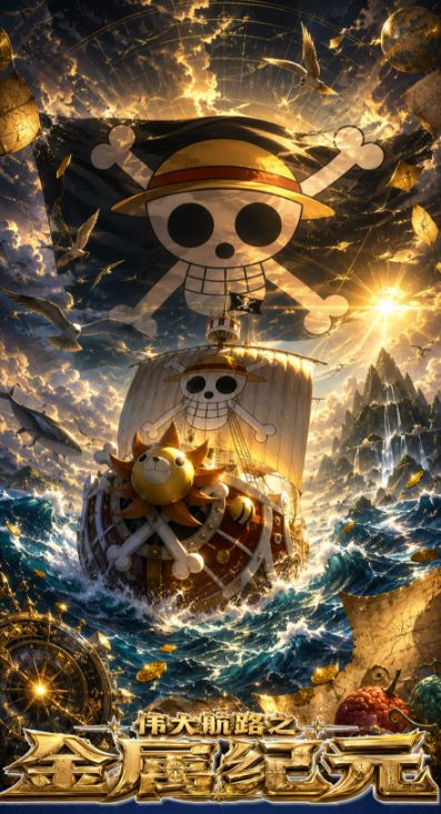 6.24 fu ka ying hua wei da hang lu zhi jin shu ji yuan One Piece Metal Card 浮卡映画 伟大航路之金属纪元 海贼王 金属卡