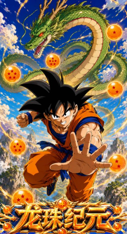 7.21 fu ka ying hua long zhu ji yuan Dragon Ball Three-dimensional metal card 浮卡映画 龙珠纪元 七龙珠 立体金属卡