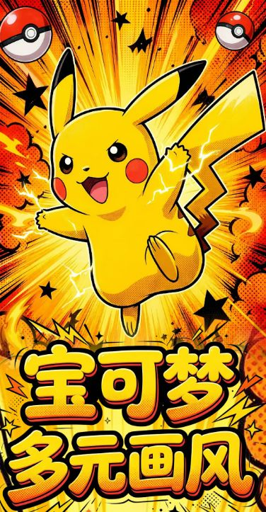 7.16 hui gu chao wan Pokemon duo yuan hua feng Thickened metal rating embossed card 绘谷潮玩 宝可梦 多元画风 加厚金属评级浮雕卡