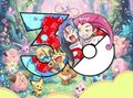 5.11 Pokemon 30th anniversary logo fridge magnet W02 宝可梦 30周年logo冰箱贴 二弹