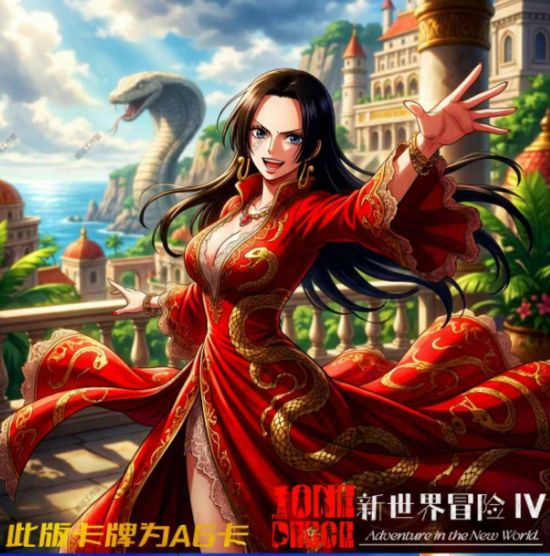 6.4 xing he gong zuo shi One Piece xin shi jie mao xian A6 card W04 星河工作室 海贼王 新世界冒险 A6卡 W04