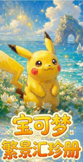 7.13 hui gu chao wan Pokemon fan jing hui zhen ce Thickened metal rating embossed card 绘谷潮玩 宝可梦 繁景汇珍册 加厚金属评级浮雕卡