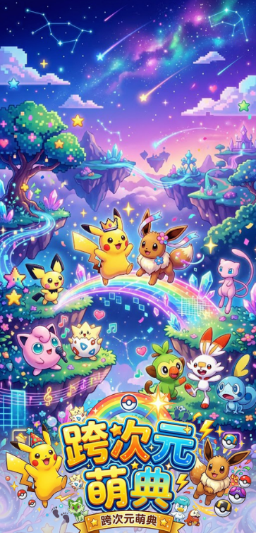 7.6 p gu wen chuang Pokemon kua ci yuan meng dian coloured paper p谷文创 宝可梦 跨次元萌典 色纸